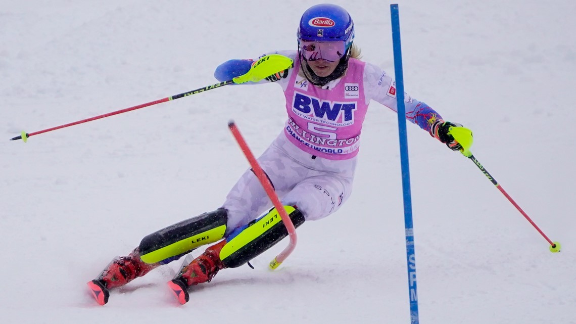 Mikaela Shiffrin units yet one more report ladies’s slalom