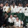 Milwaukee Bucks visit President Joe Biden at the White House