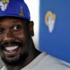 Is Von Miller playing tonight for the Los Angeles Rams?