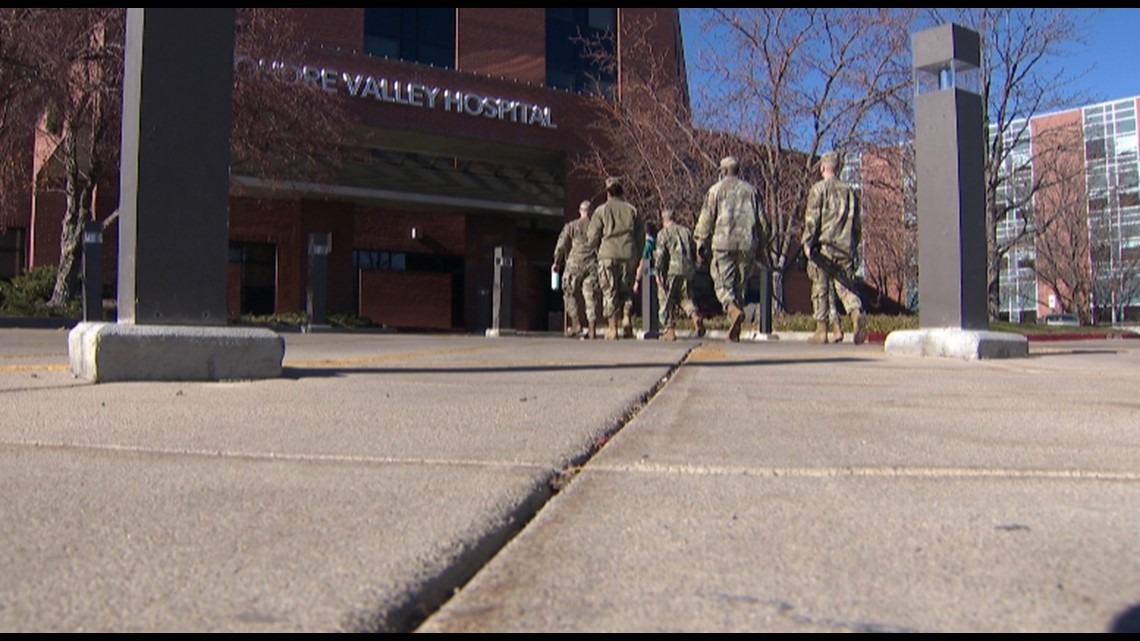 Navy members depart Fort Collins after treating COVID sufferers
