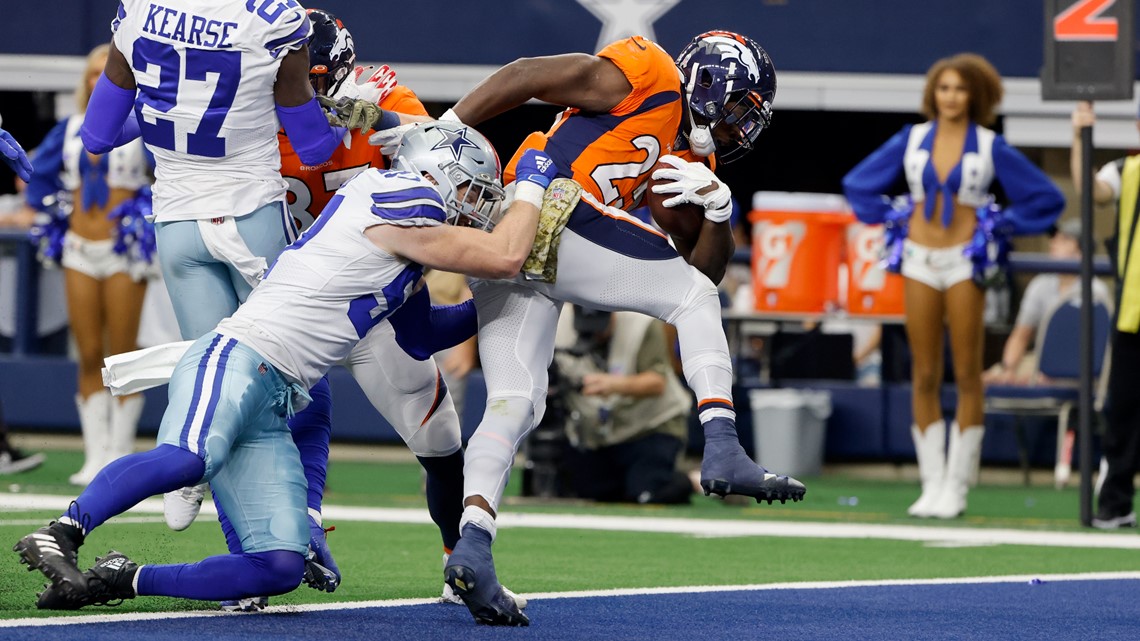 Denver Broncos at Dallas Cowboys, Week 9 of 2021 NFL season