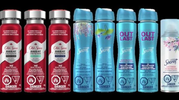 Previous Spice, Secret deodorants recalled in Canada after benzene detected – Nationwide