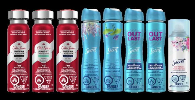 Previous Spice, Secret deodorants recalled in Canada after benzene detected – Nationwide