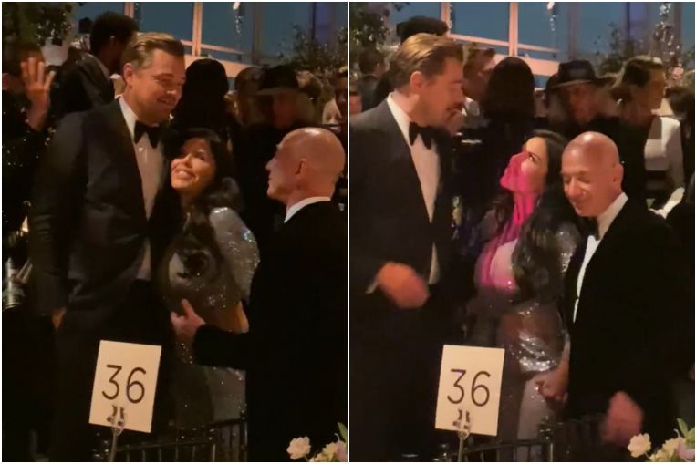 Clip of Jeff Bezos’ girlfriend smitten by Leonardo DiCaprio goes viral with 17m views, Entertainment News & Top Stories