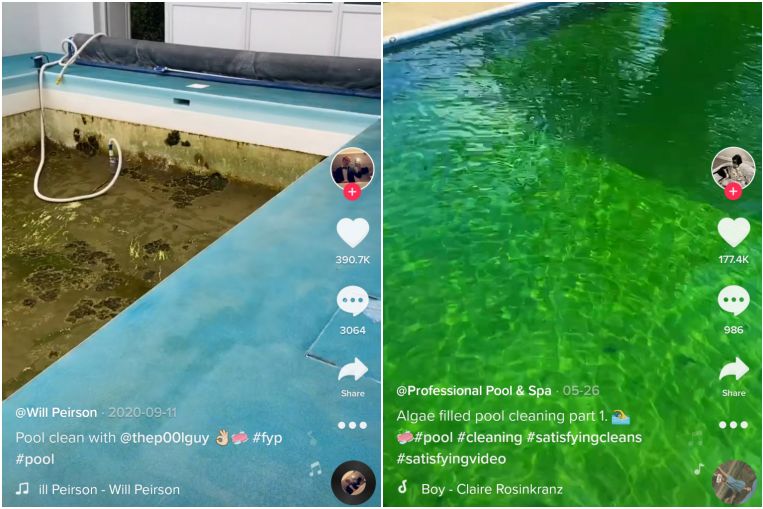 The strange allure of pool-cleaning videos, Life News & Top Stories