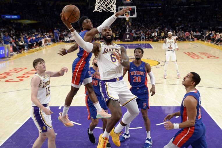 NBA: No repeat of fracas as LeBron James scores 33 to guide Lakers previous Pistons once more, Basketball Information & Prime Tales