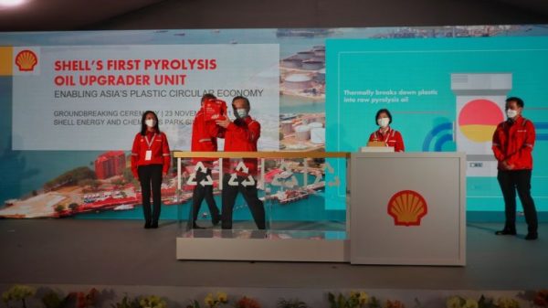 Shell breaks ground on Asia’s largest plastic waste to chemical feedstock plant, Economy News & Top Stories