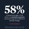 Majority of young Americans think worst effects of climate change are preventable | Live Updates