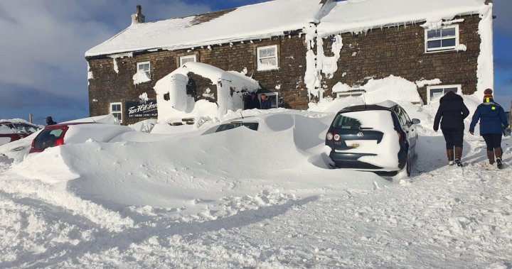 British pub patrons stranded for 3 days after main snowstorm – Nationwide
