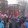 Montrealers exhibit at RCMP constructing in solidarity with Moist’suwet’en