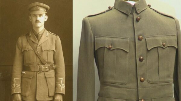 First World War uniform donated to Lethbridge museum after it was found in theatre basement – Lethbridge