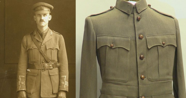 First World War uniform donated to Lethbridge museum after it was found in theatre basement – Lethbridge