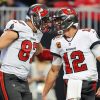 Tom Brady, Rob Gronkowski gasoline Bucs previous Falcons