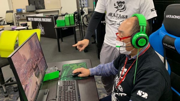 Aggressive Videogaming Is Having a Senior Second in Japan