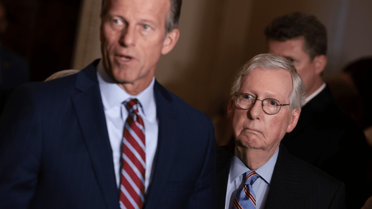 McConnell hopes that Thune doesn't retire from Senate