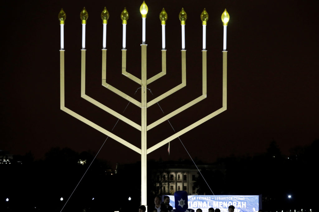 WATCH LIVE: Biden and Harris attend a White Home menorah lighting in celebration of Hanukkah