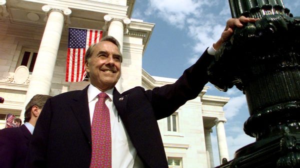 Dole honored with occasions in D.C., his hometown, Kansas capital