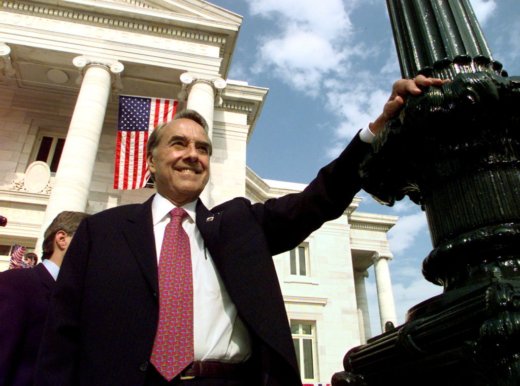 Dole honored with occasions in D.C., his hometown, Kansas capital