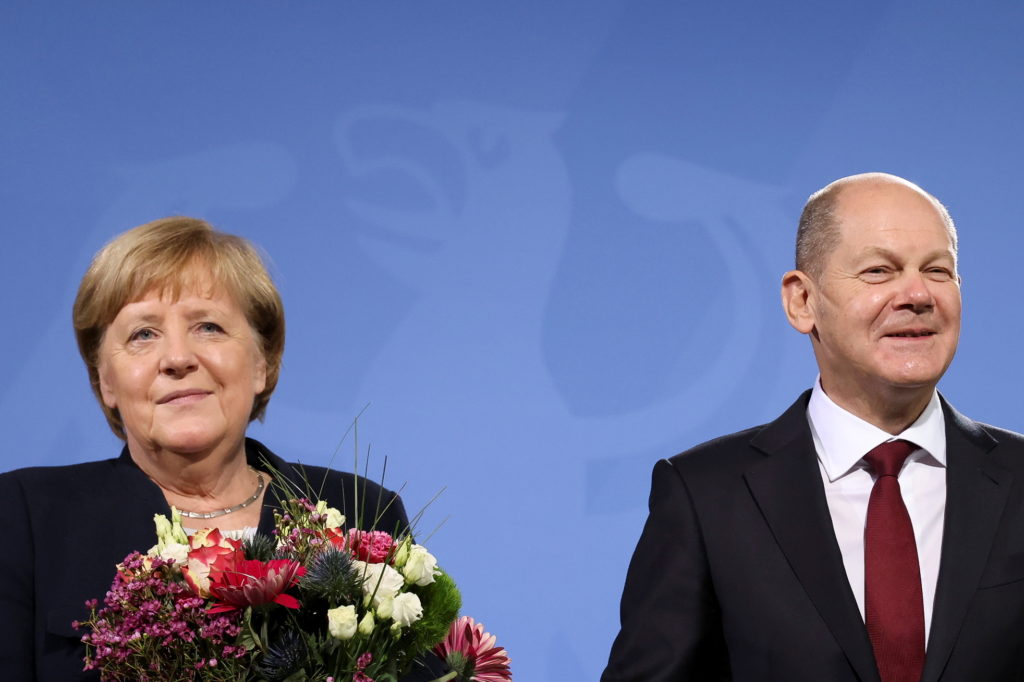 Scholz takes the helm as German chancellor as Merkel period ends