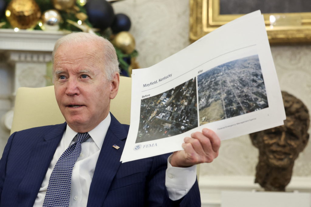 WATCH: Biden to tour twister injury in Kentucky on Wednesday