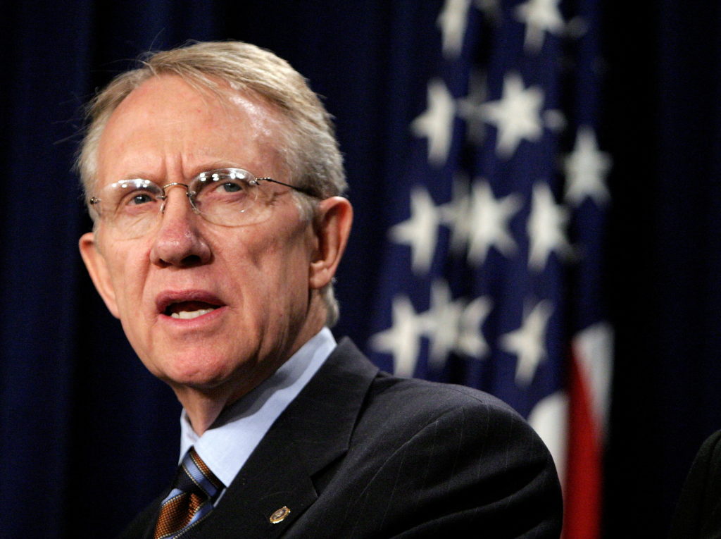 ‘Man of motion, man of his phrase’: allies and opponents keep in mind late Senate chief Harry Reid