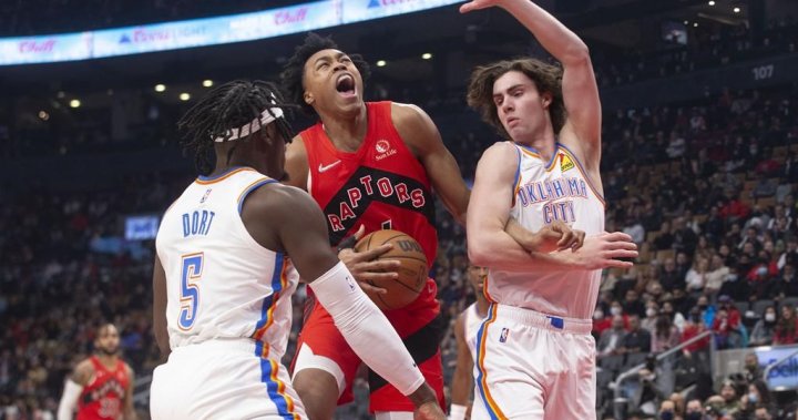 Gilgeous-Alexander, Dort lead Thunder over Raptors