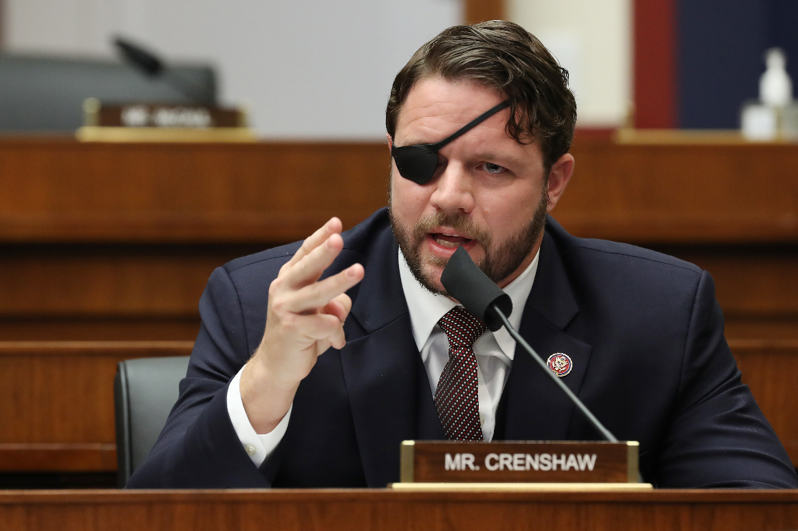 Dan Crenshaw to his fellow conservatives: Come ‘appropriate’