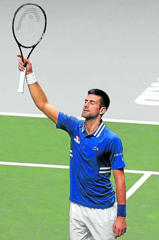 Serbia postal service honors Djokovic with stamps