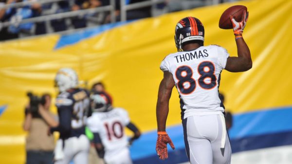 Broncos to put on 88 helmet decals to honor Thomas