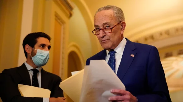 Schumer Publicizes Early 2022 Vote on Biden Security Internet Laws