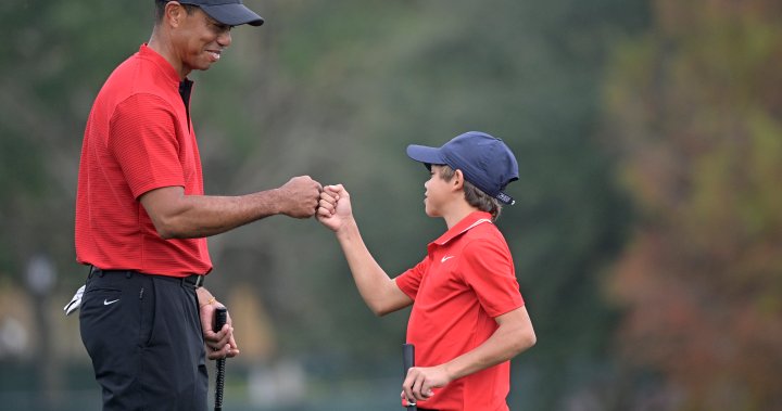 Tiger Woods broadcasts golf return at PNC Championship, will play with son – Nationwide