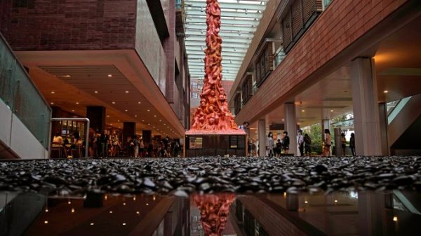 Hong Kong college removes Tiananmen Sq. monument from campus – Nationwide