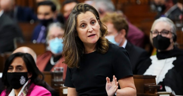 Opposition MPs to overview .4B pandemic assist invoice, grill Freeland on financial system – Nationwide