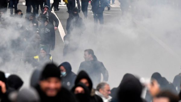 Belgian police use water, tear gasoline on COVID-19 protesters – Nationwide