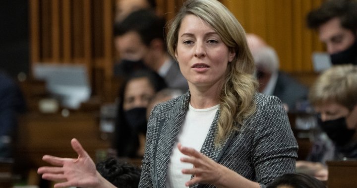 Minister Melanie Joly says she has examined optimistic for COVID-19 – Nationwide