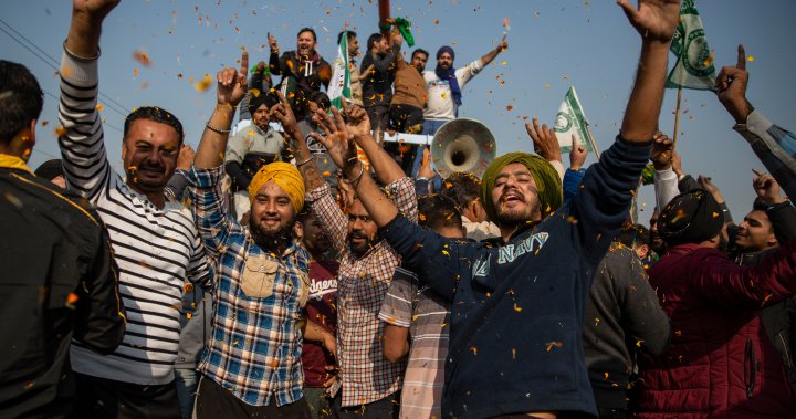 Jubilant Indian farmers start return dwelling following yearlong protests – Nationwide