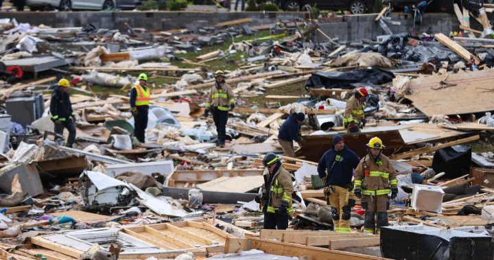 Tornadoes aftermath has crews looking for lacking in Kentucky – Nationwide