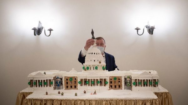 The Capitol made out of gingerbread? You butter imagine it