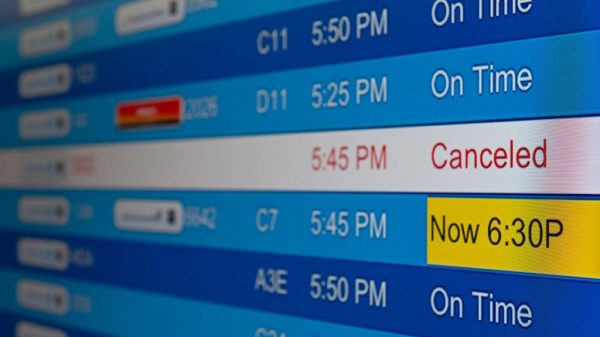 Flight cancellations drag on as airways short-staffed