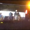 Police pull over bus on I-25 as a part of trafficking investigation