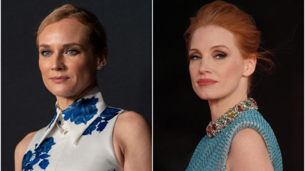 Diane Kruger says Jessica Chastain made certain The 355 actresses acquired similar pay