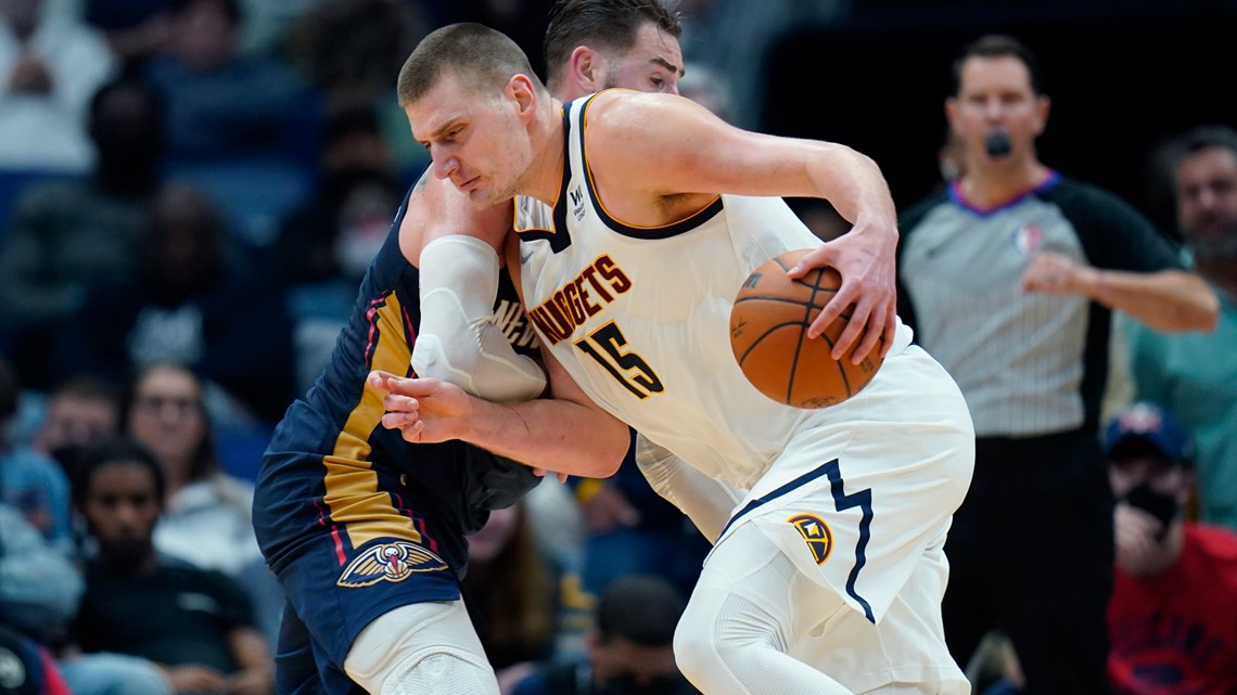 Nikola Jokic scores 11 in additional time as Nuggets outlast Pelicans