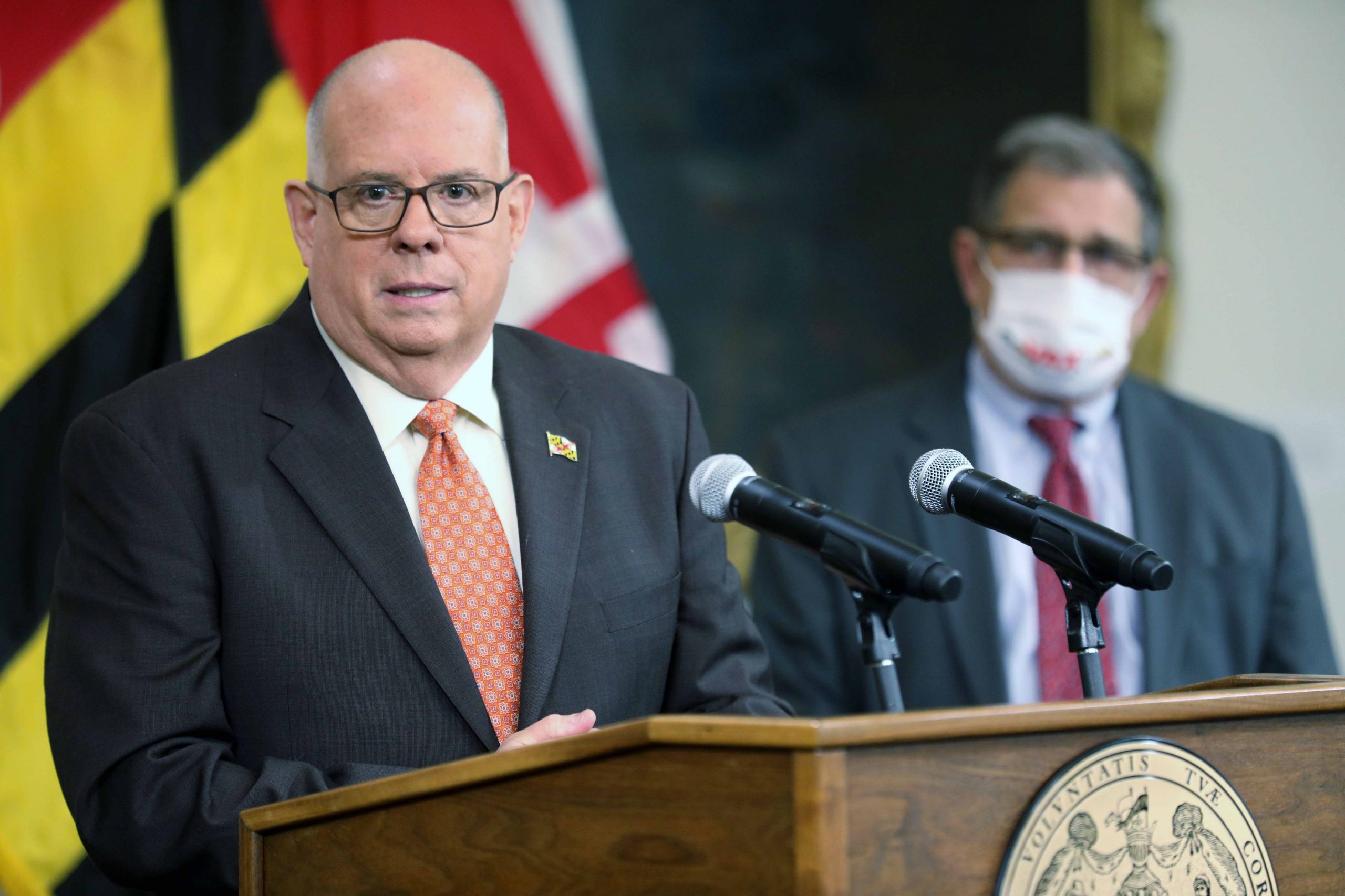 Maryland Gov. Hogan declares constructive Covid check