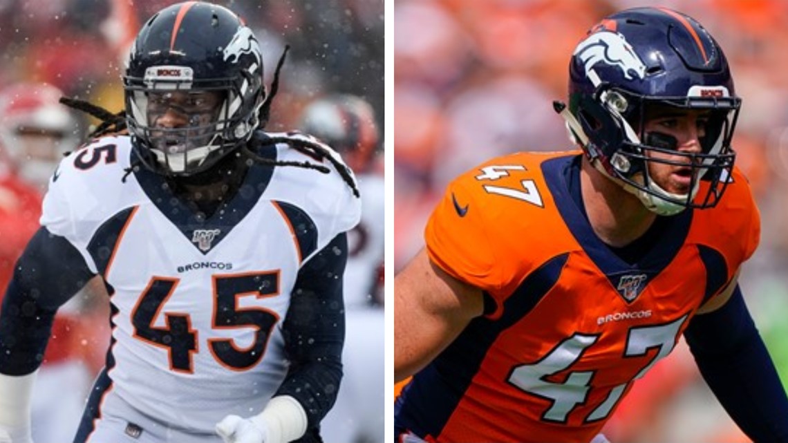 Broncos have used 8 gamers at 2 inside linebacker positions