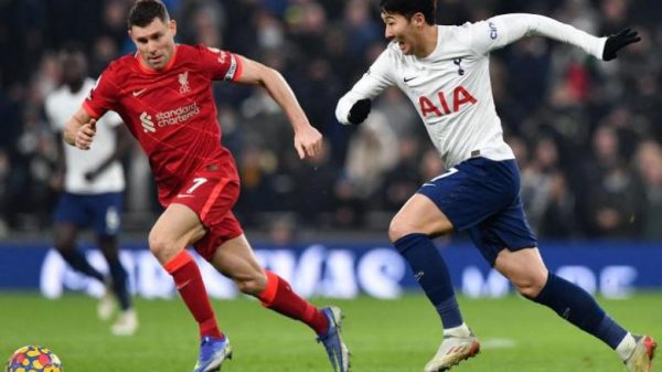 Soccer: Liverpool held as Son rescues Spurs in thriller