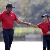 Golf: Woods duo’s birdie blitz falls quick at PNC Championship