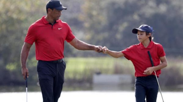Golf: Woods duo’s birdie blitz falls quick at PNC Championship