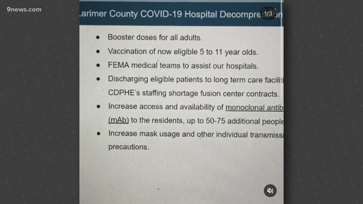 Debunking rumor about Larimer County COVID sufferers and assisted residing services