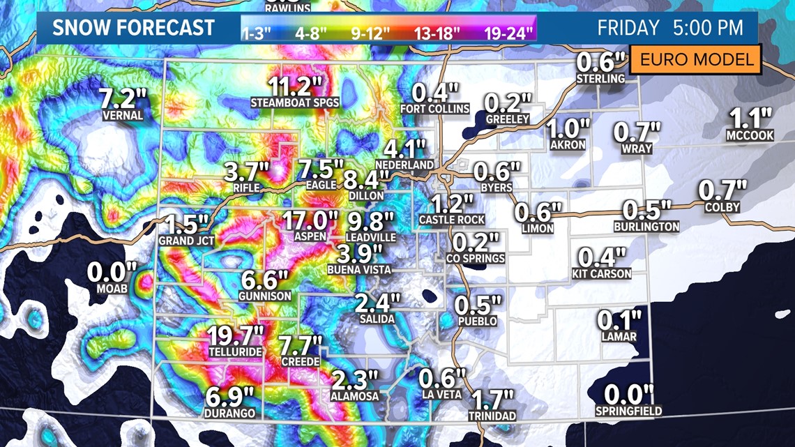 9NEWS snow weblog: Snowless fall might be looming for Denver