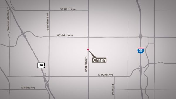 Pedestrian killed in crash at one centesimal and Federal in Westminster